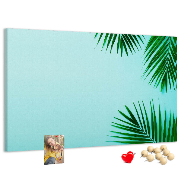 Cork display board Palm frame