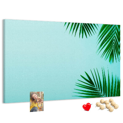 Cork display board Palm frame