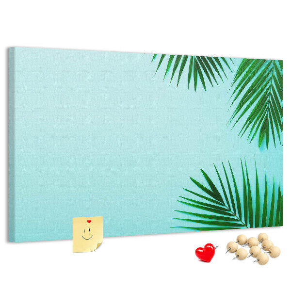 Cork display board Palm frame