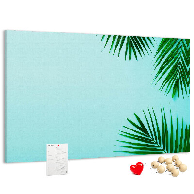 Cork display board Palm frame