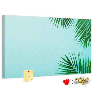 Cork display board Palm frame