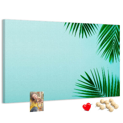 Cork display board Palm frame