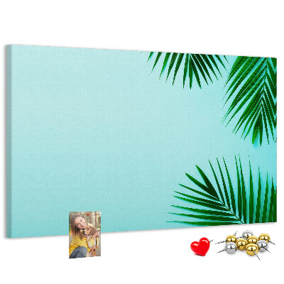 Cork display board Palm frame