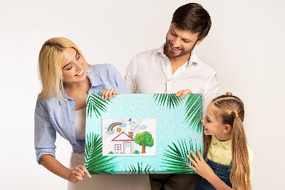 Cork board Tropical leaves