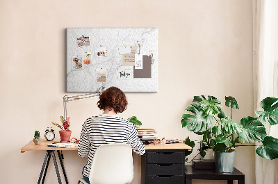 Cork board Decorative marble