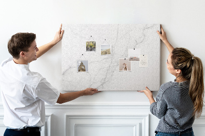 Cork board Decorative marble