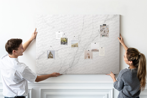 Cork board Decorative marble