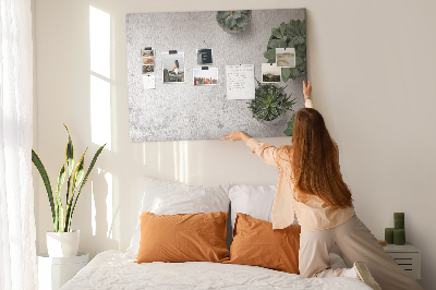 Cork display board Decorative plants