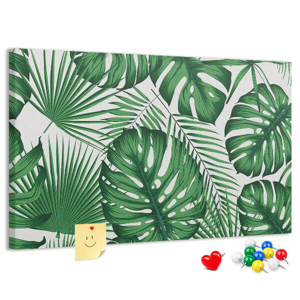 monstera leaves pattern