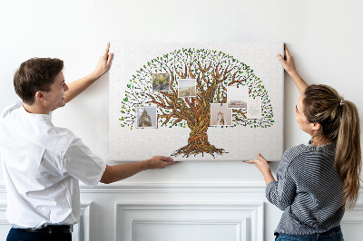 Cork board Tree roots