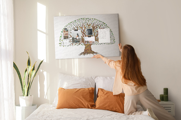 Cork board Tree roots