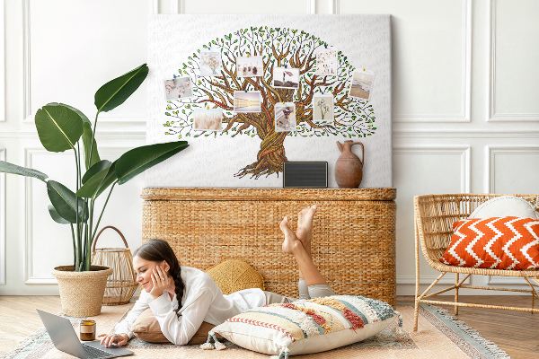 Cork board Tree roots