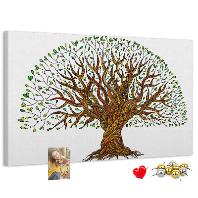 Cork board Tree roots