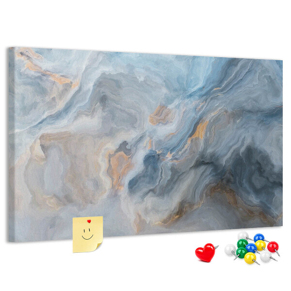 with marble pattern