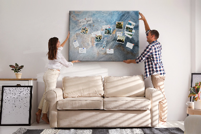 Cork display board Marble pattern