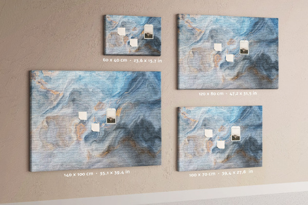 Cork display board Marble pattern