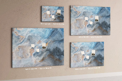 Cork display board Marble pattern
