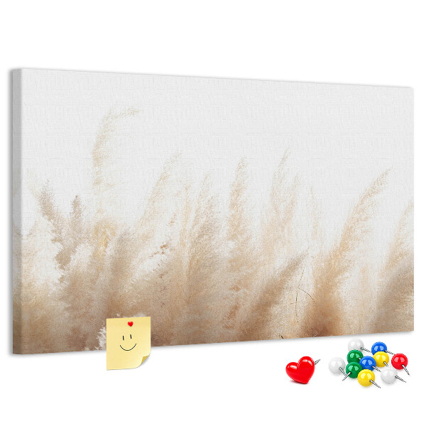 Cork display board Grain abstraction