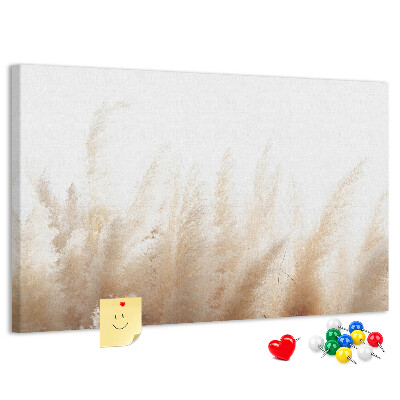 Cork display board Grain abstraction