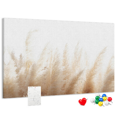 Cork display board Grain abstraction