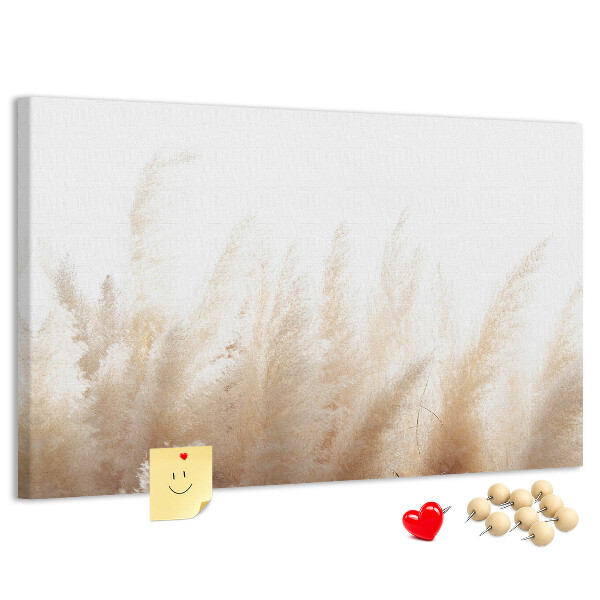Cork display board Grain abstraction
