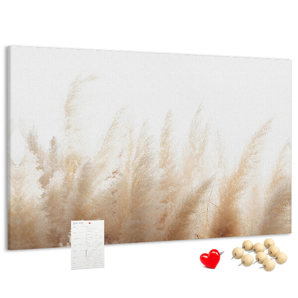 Cork display board Grain abstraction