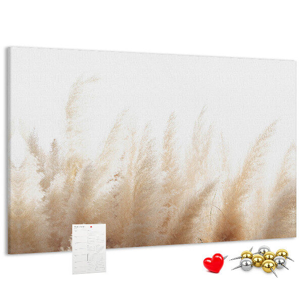 Cork display board Grain abstraction