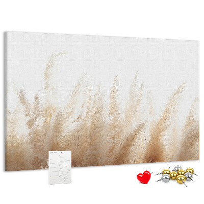 Cork display board Grain abstraction