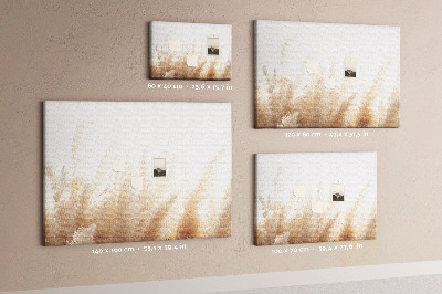 Cork display board Grain abstraction