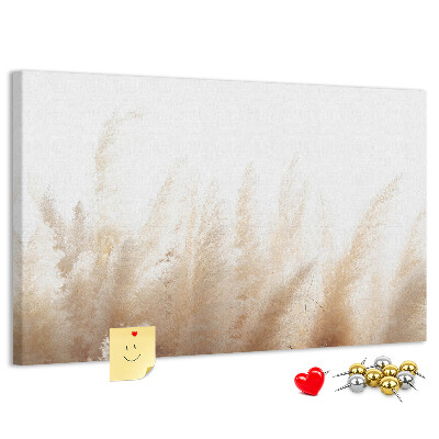 Cork display board Grain abstraction