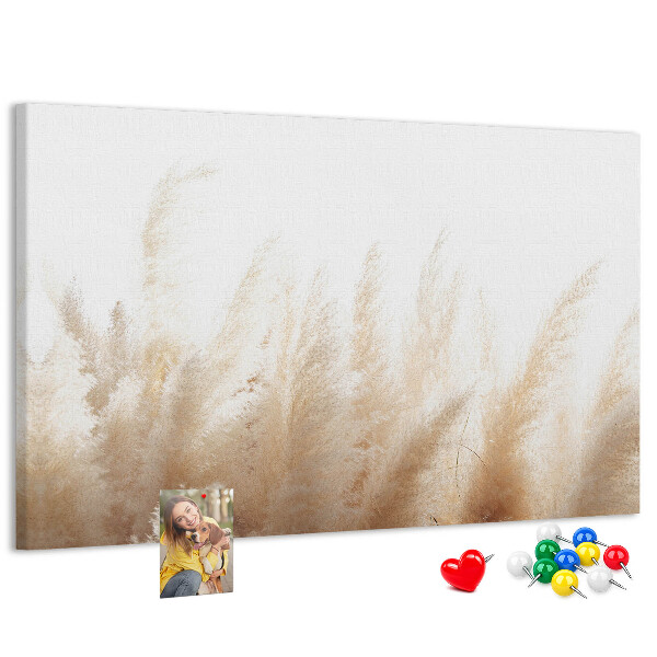 Cork display board Grain abstraction