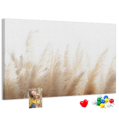 Cork display board Grain abstraction
