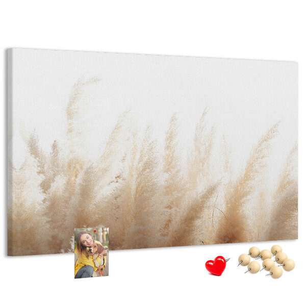Cork display board Grain abstraction
