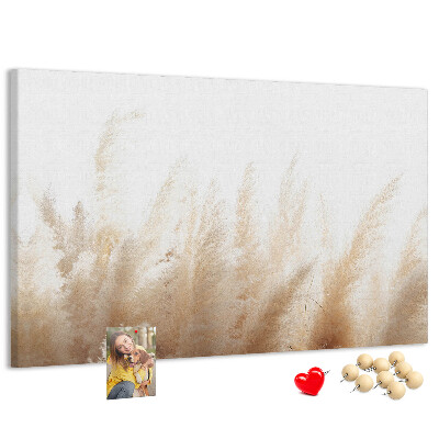 Cork display board Grain abstraction