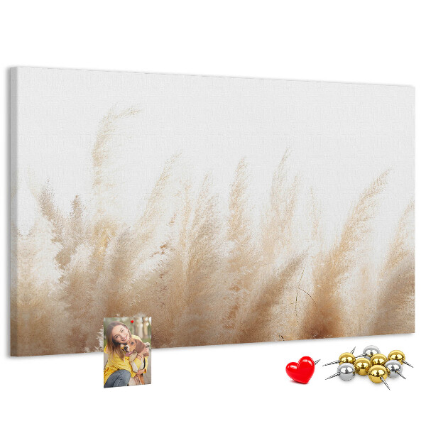 Cork display board Grain abstraction