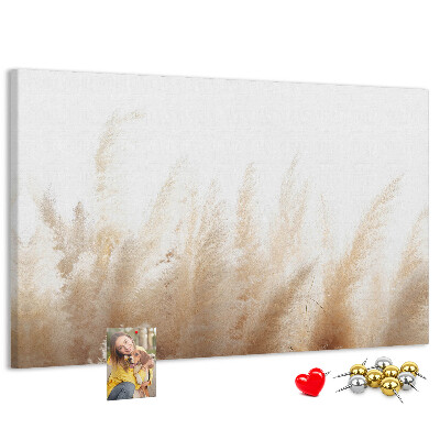 Cork display board Grain abstraction