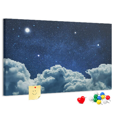 Cork display board Night sky