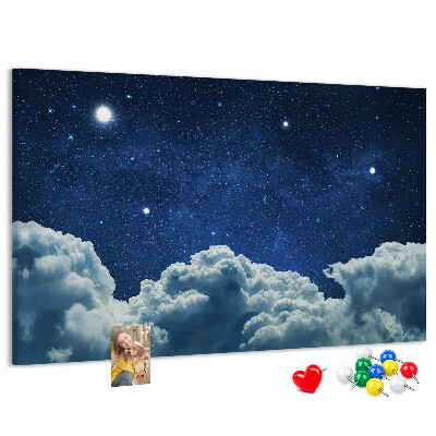 Cork display board Night sky