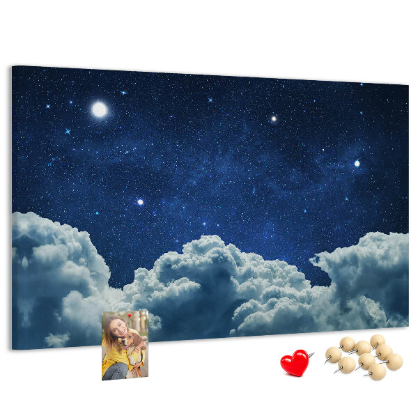 Cork display board Night sky