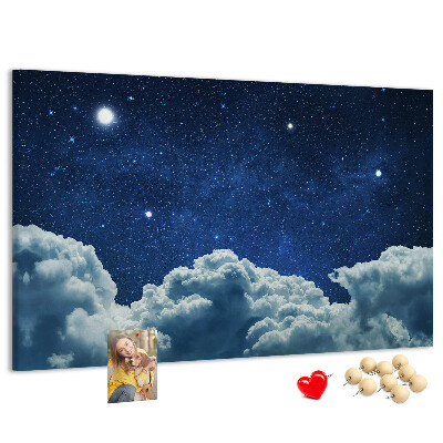 Cork display board Night sky