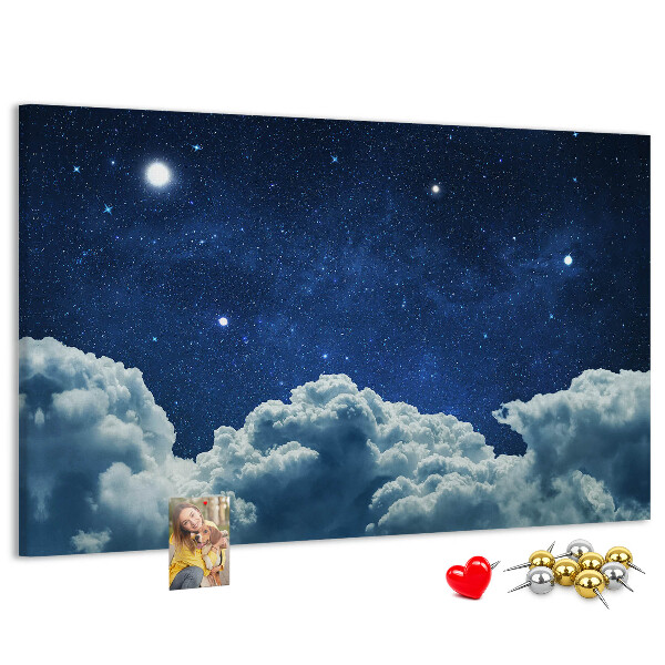 Cork display board Night sky