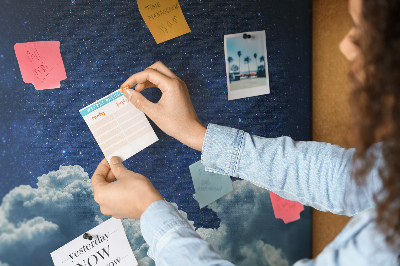 Cork display board Night sky