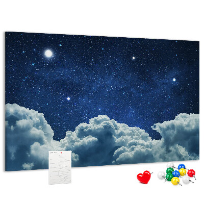 Cork display board Night sky