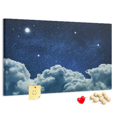 Cork display board Night sky