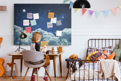 Cork display board Night sky