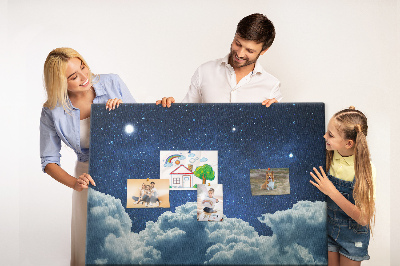 Cork display board Night sky