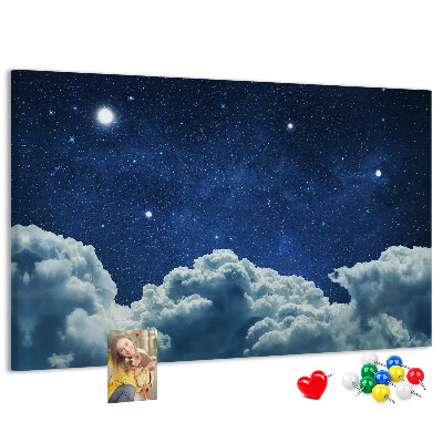 Cork display board Night sky