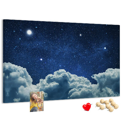 Cork display board Night sky