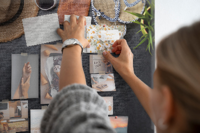 Cork memo board Vacation