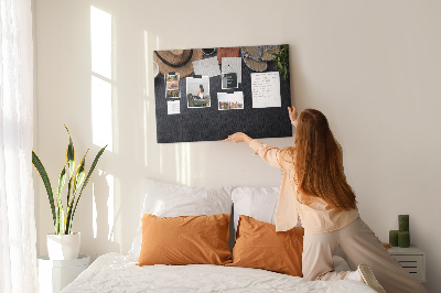 Cork memo board Vacation